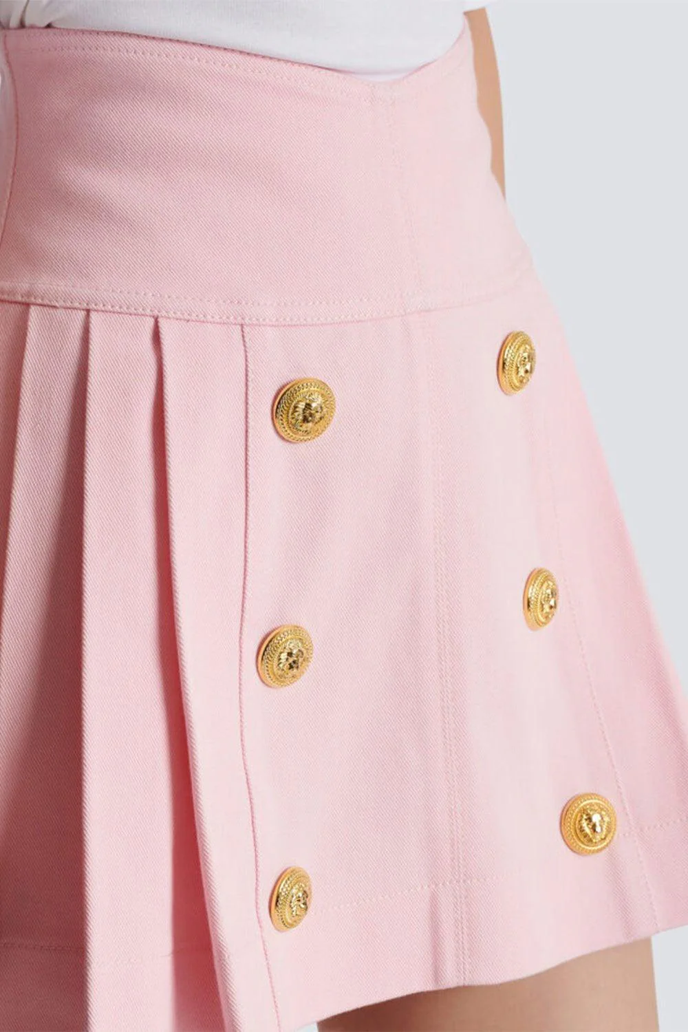 Pleated Mini Skirt - Image 3