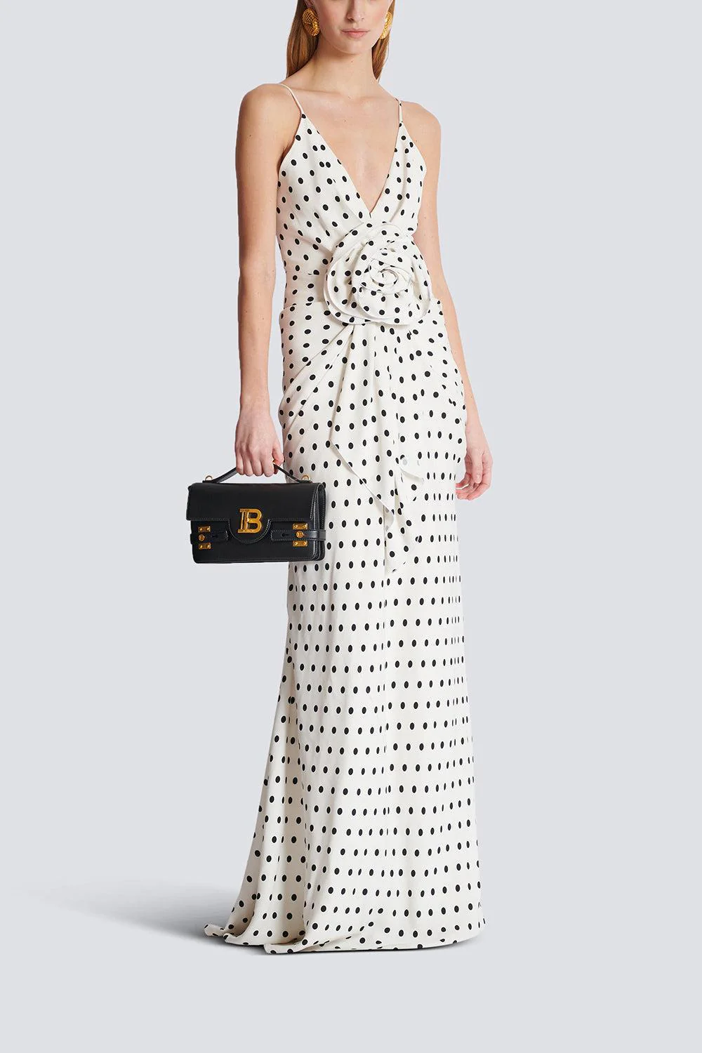 POLKA DOT LONG DRESS - Image 2