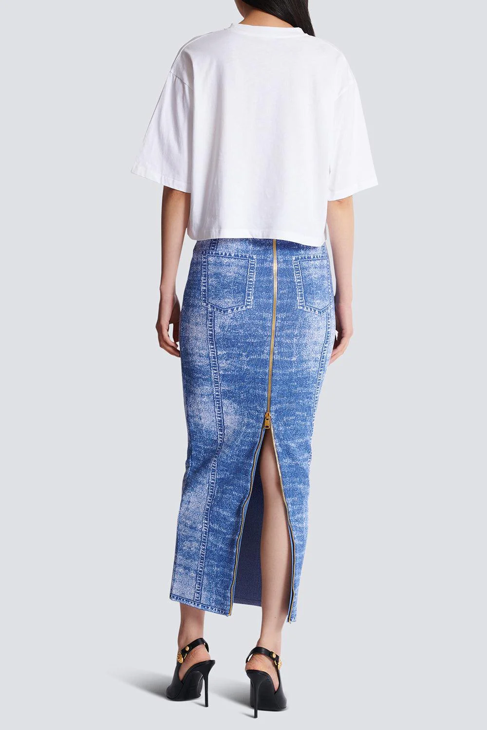Printed Crop Tee - Image 5
