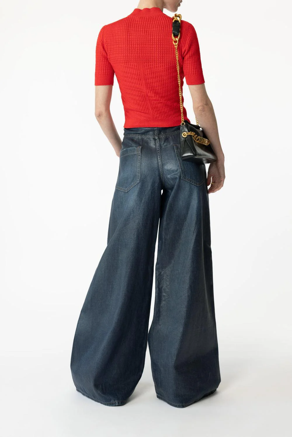 Short Sleeve Crop Cardigan - Image 4