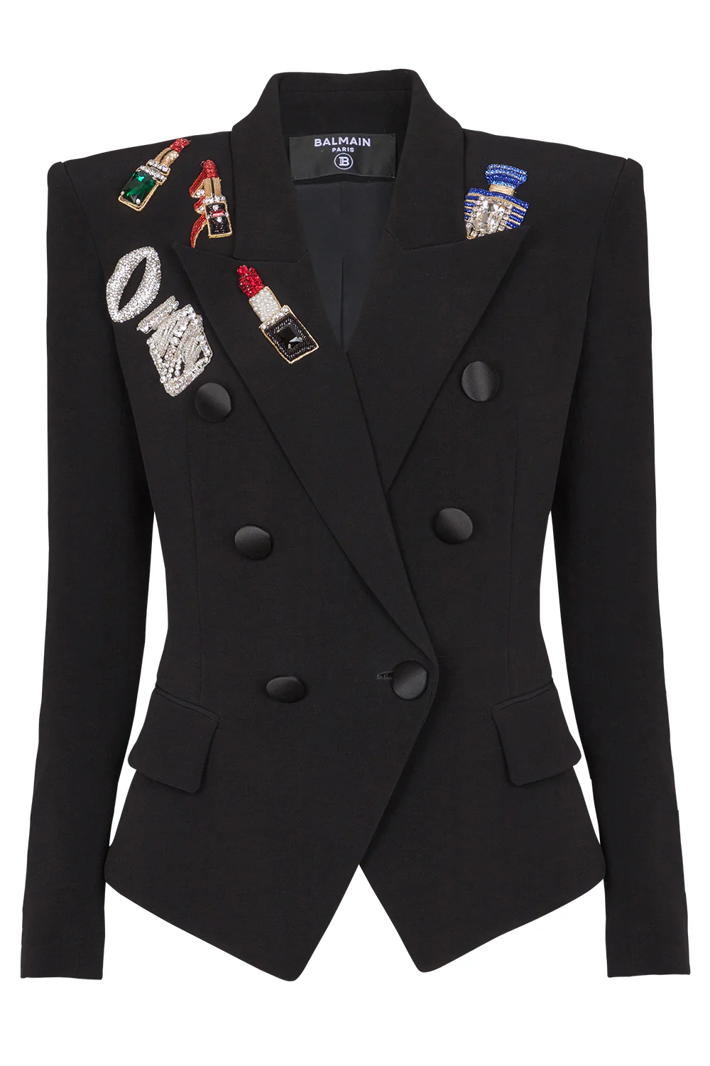 Six Button Patch Jacket