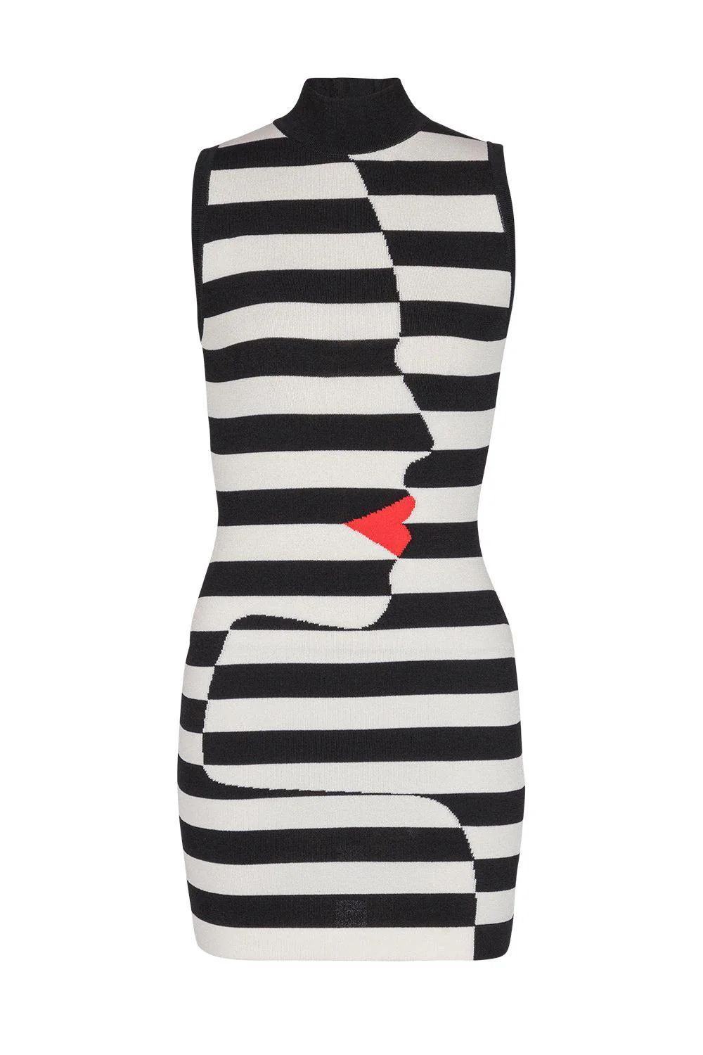 Sleeveless Halterneck Dress