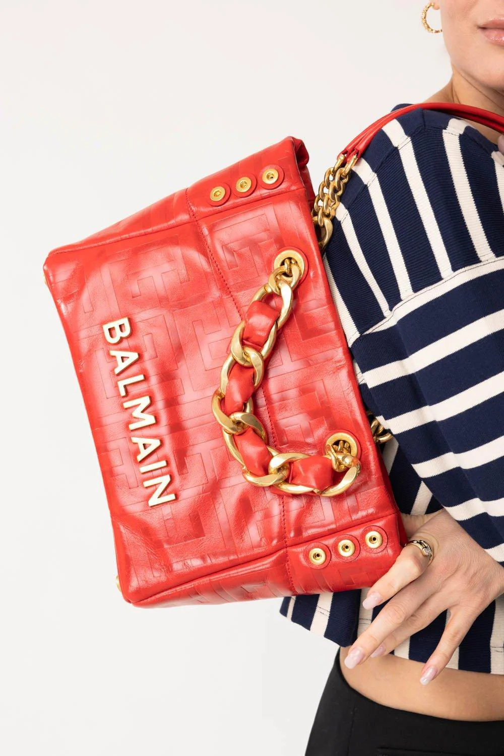 Small 1945 Soft Bag - Rouge - Image 3