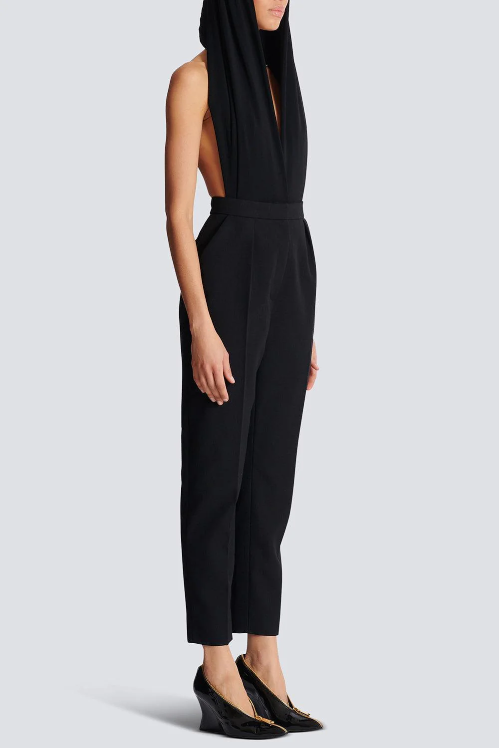 Tailored Grain De Poudre Pants - Image 2
