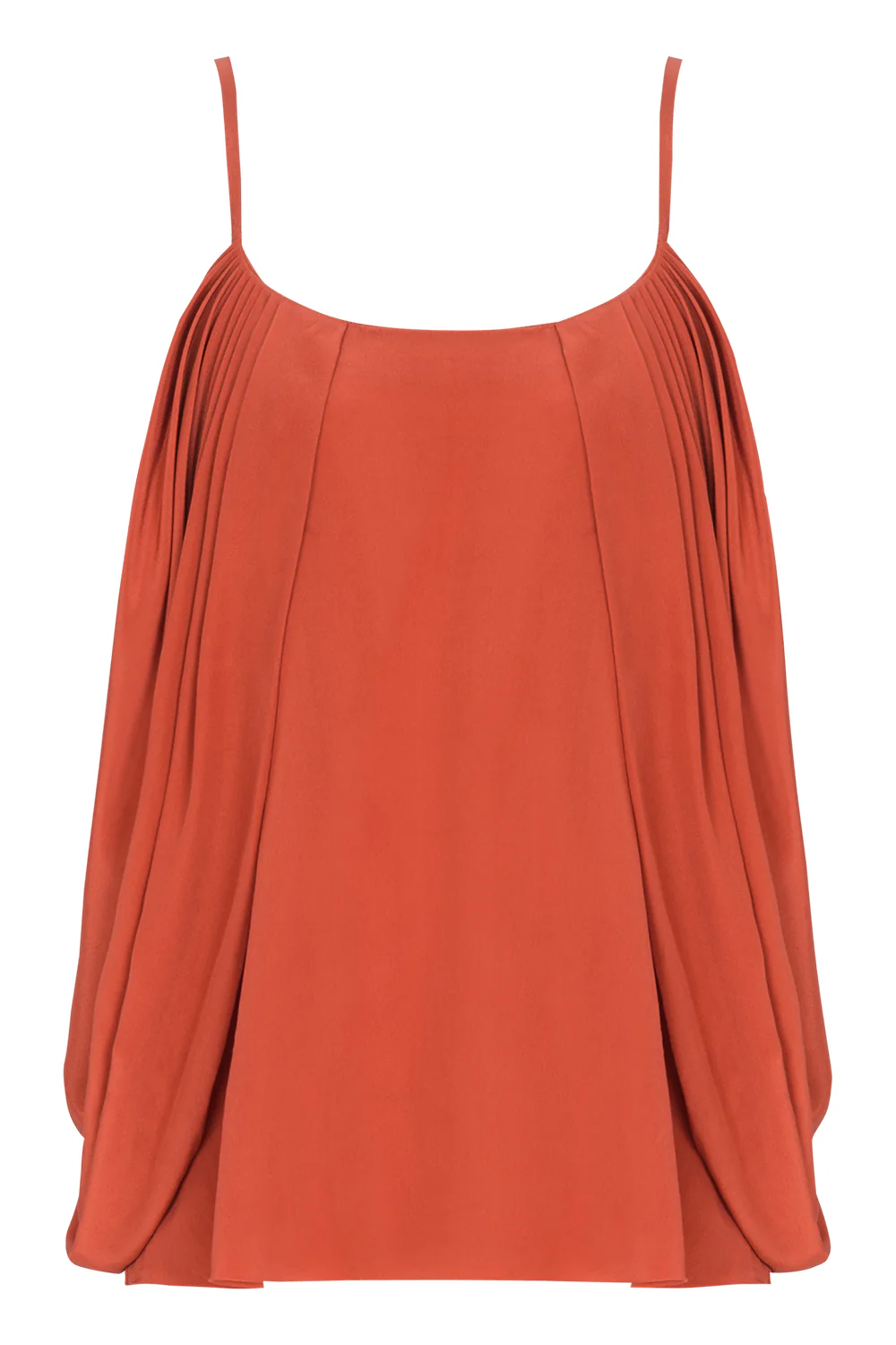 Thin Strap Drape Top