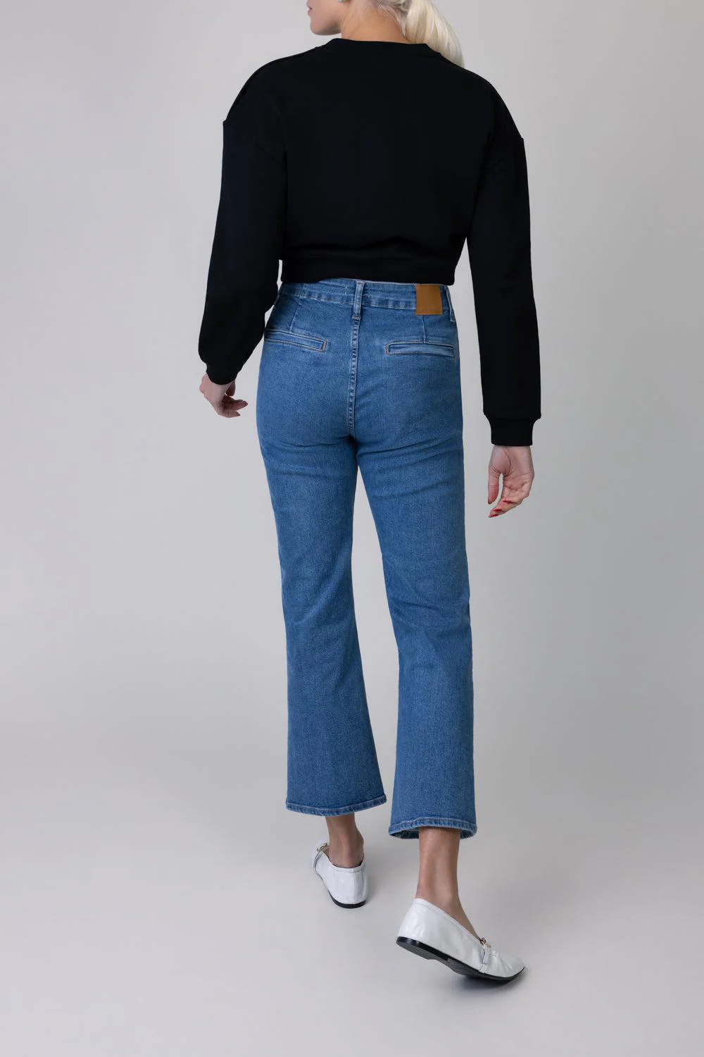Three Button Printed Pullover - Image 4