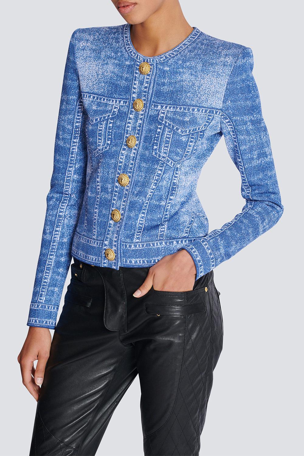TROMPE L'ŒIL CARDIGAN - Image 5
