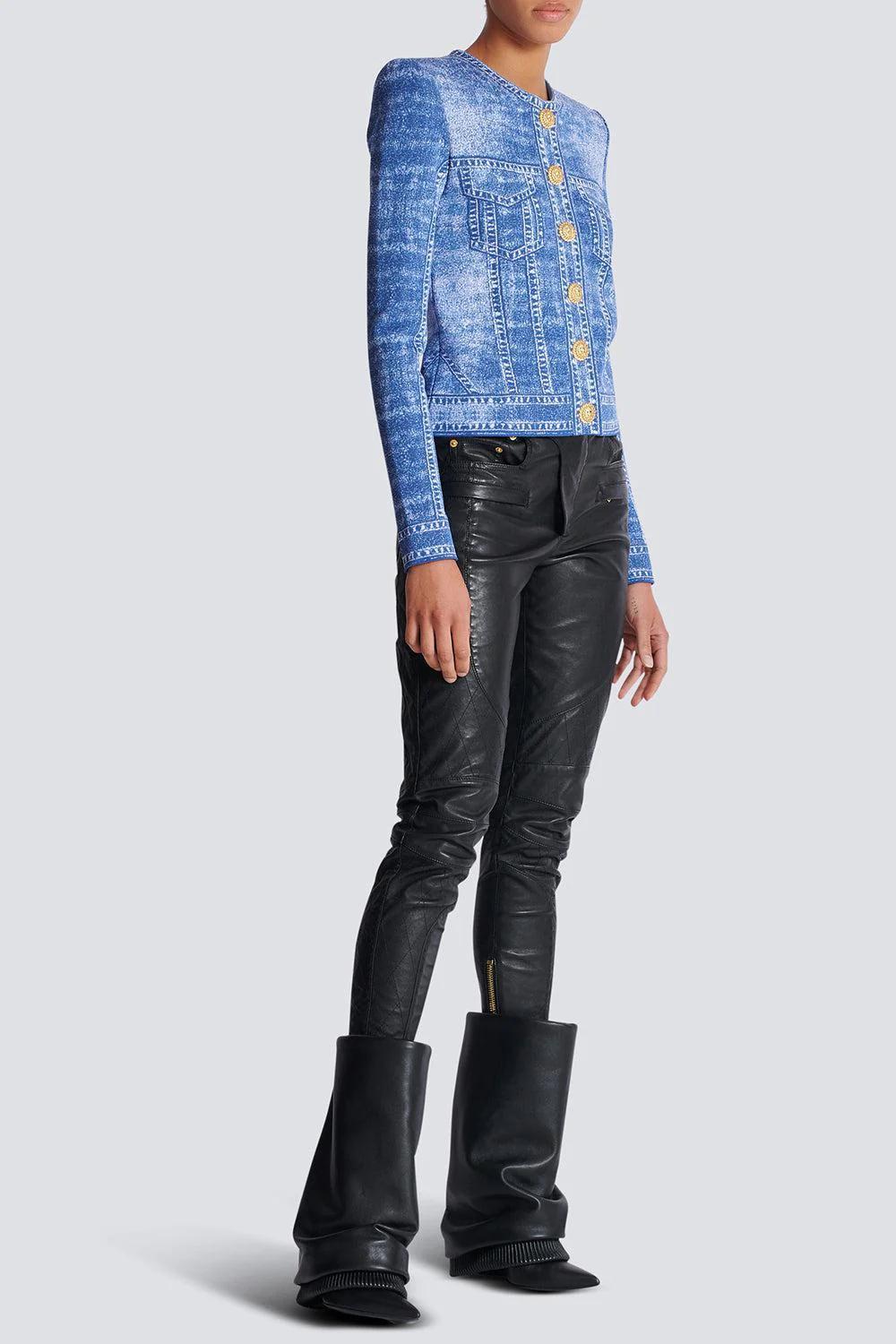 TROMPE L'ŒIL CARDIGAN - Image 6