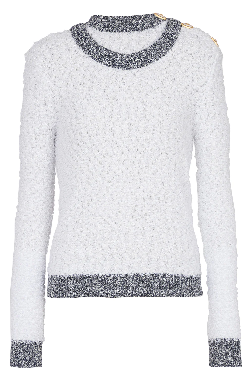 TROMPE L'OEIL KNIT PULLOVER