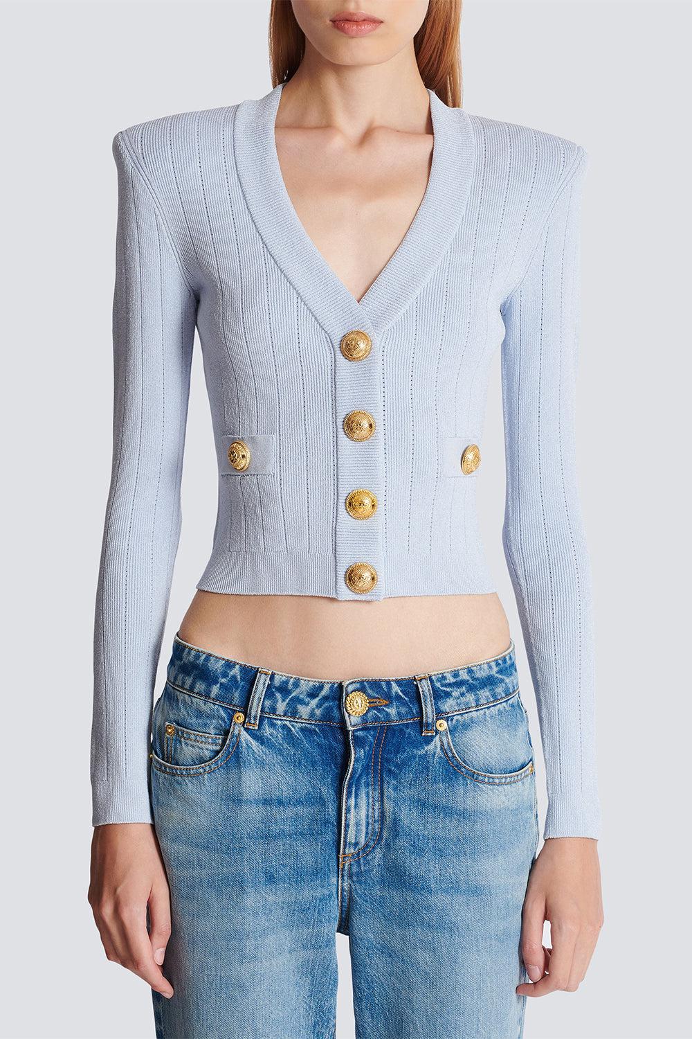 Two Pocket Button Cardigan - Image 6