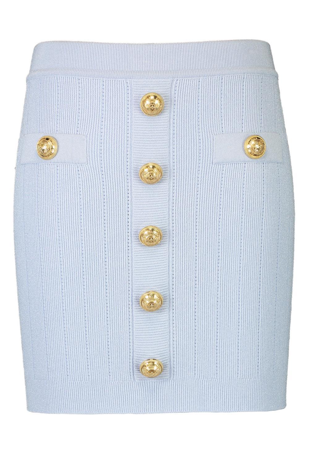Two Pocket Button Skirt