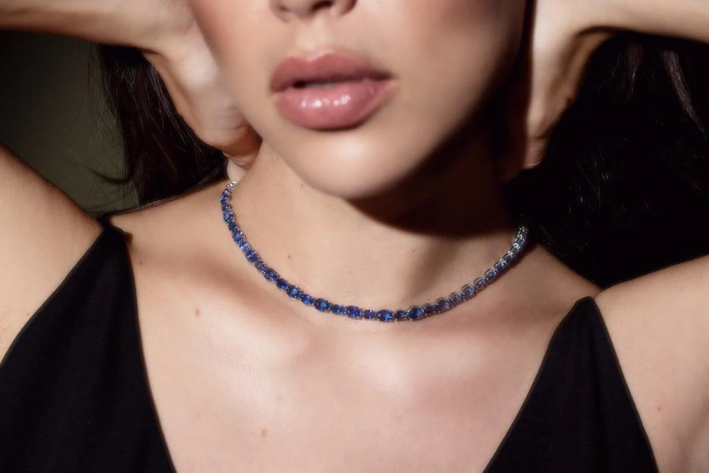 Ceylon Sapphire Necklace - Image 3