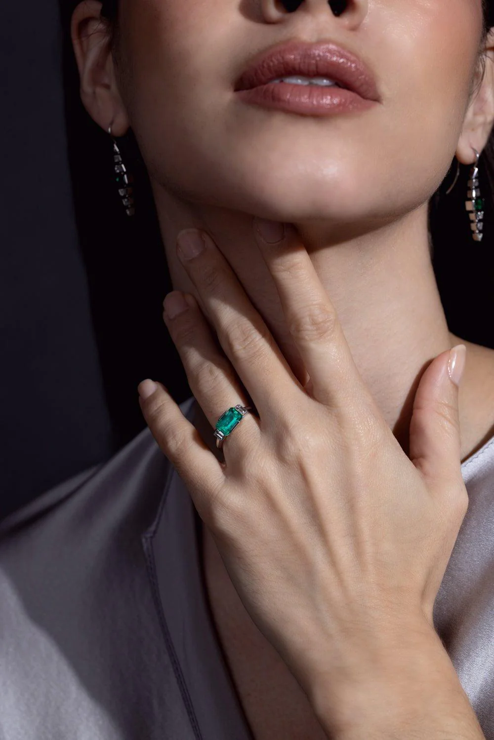 Emerald Diamond Ring - Image 3