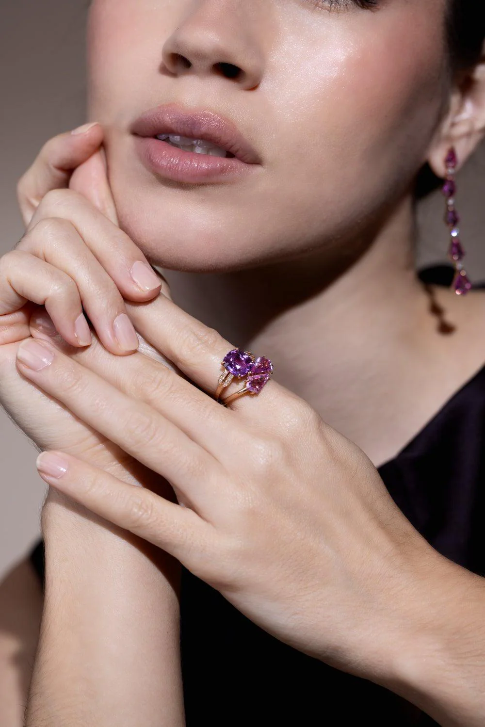 Pink Sapphire Ring - Image 3