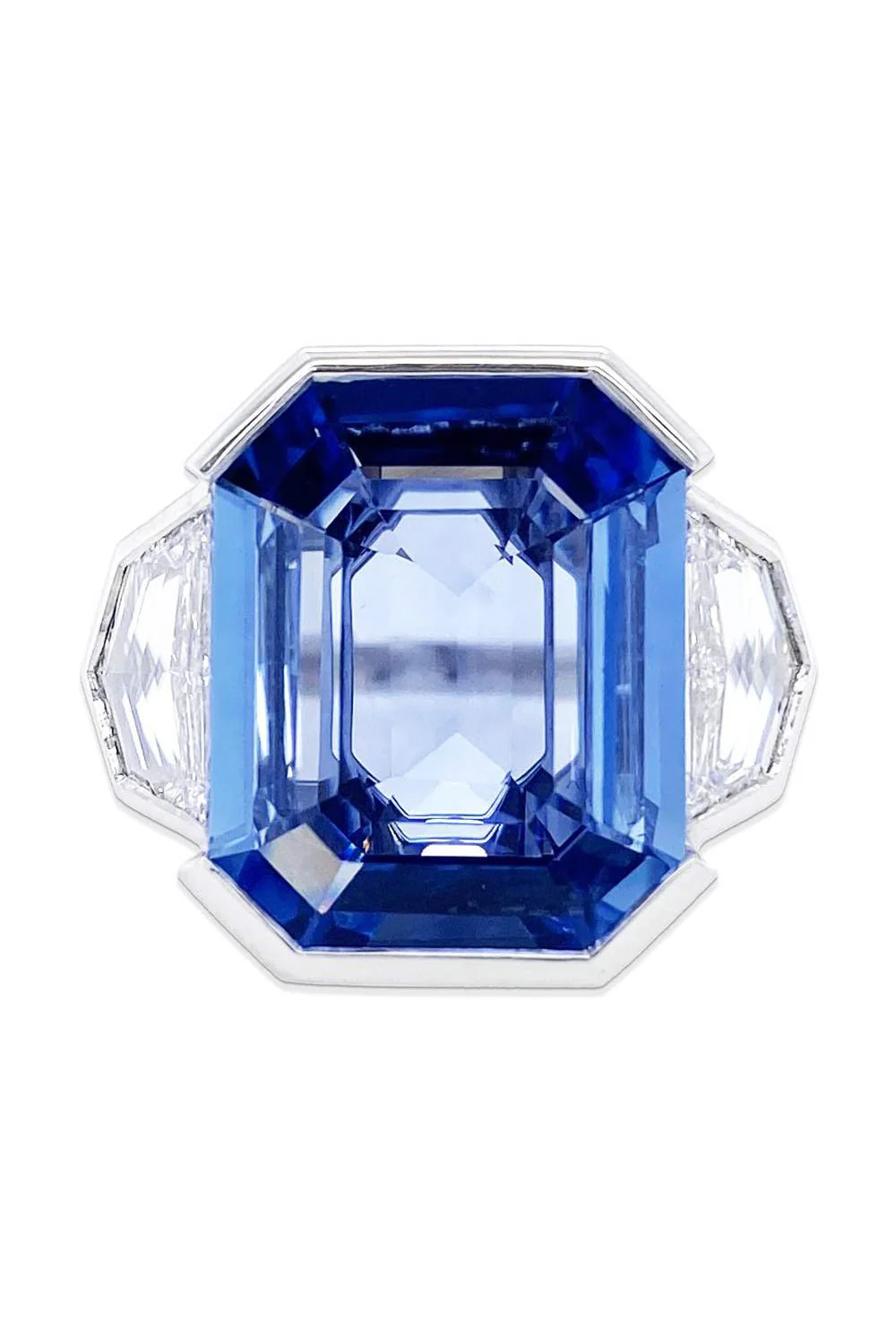 Sapphire Diamond Ring