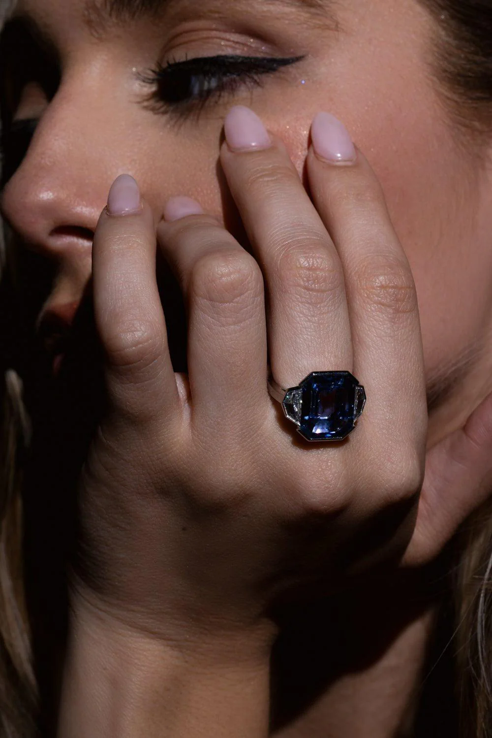 Sapphire Diamond Ring - Image 2