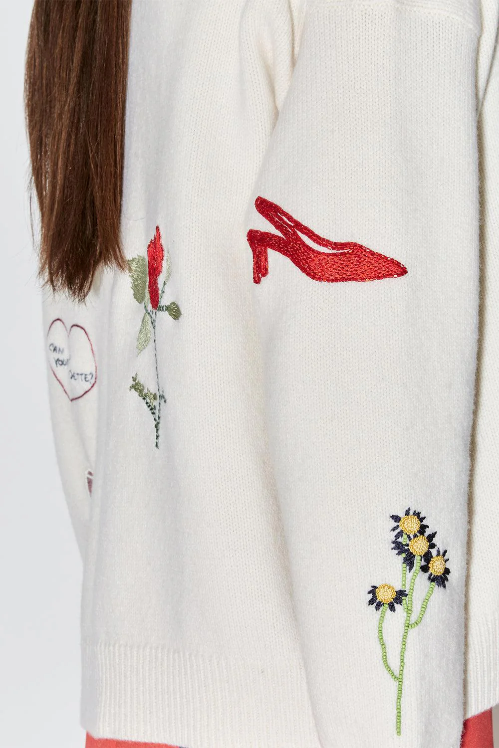 Celeste Embroidered Cardigan - Image 5