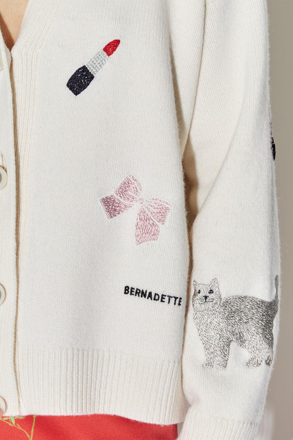 Celeste Embroidered Cardigan - Image 6