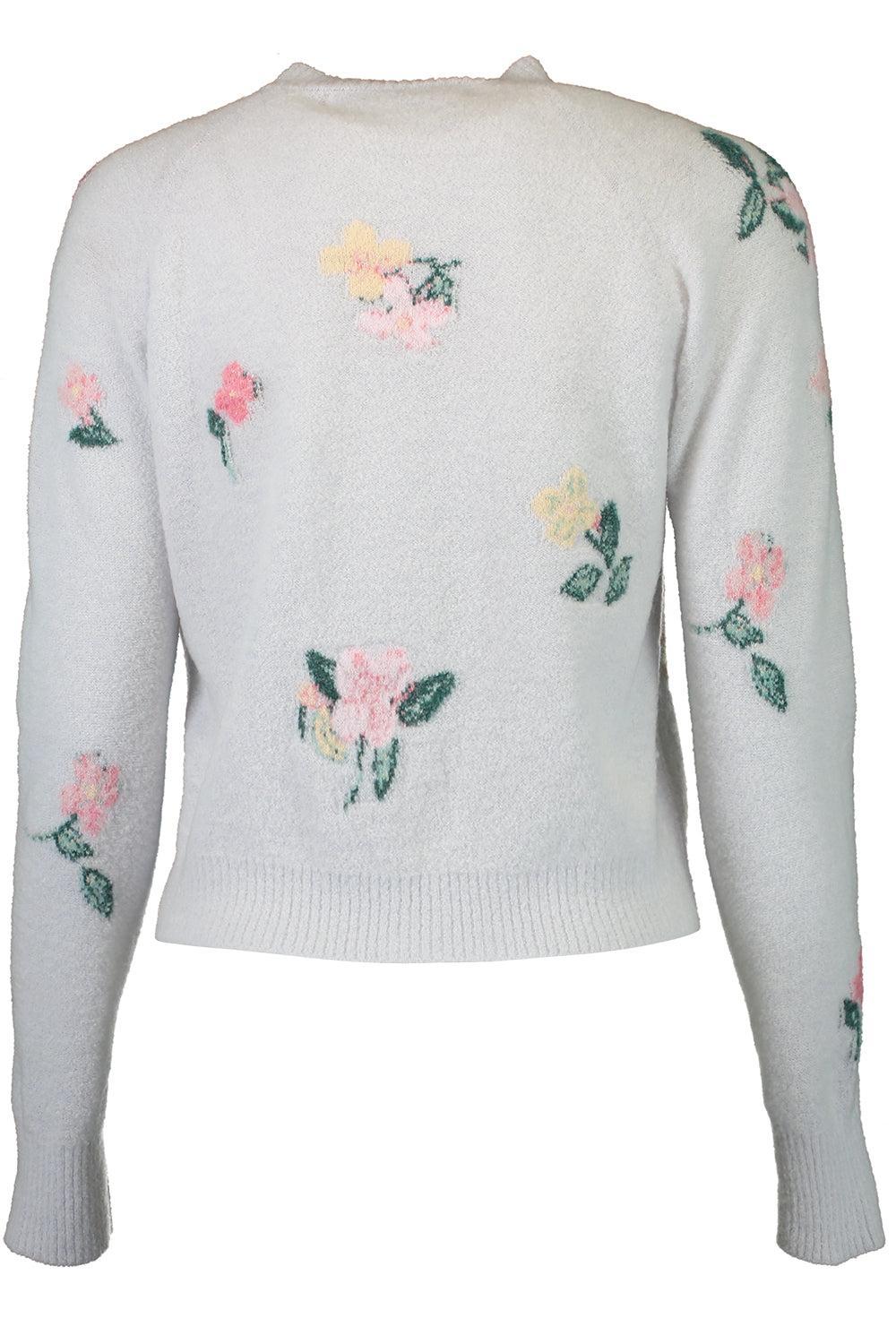 Clemence Cardigan - Grey Blue - Image 2