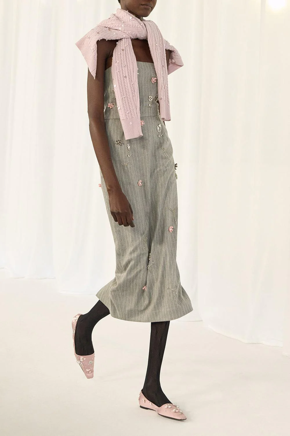 Gilberte Embroidered Cardigan - Image 2