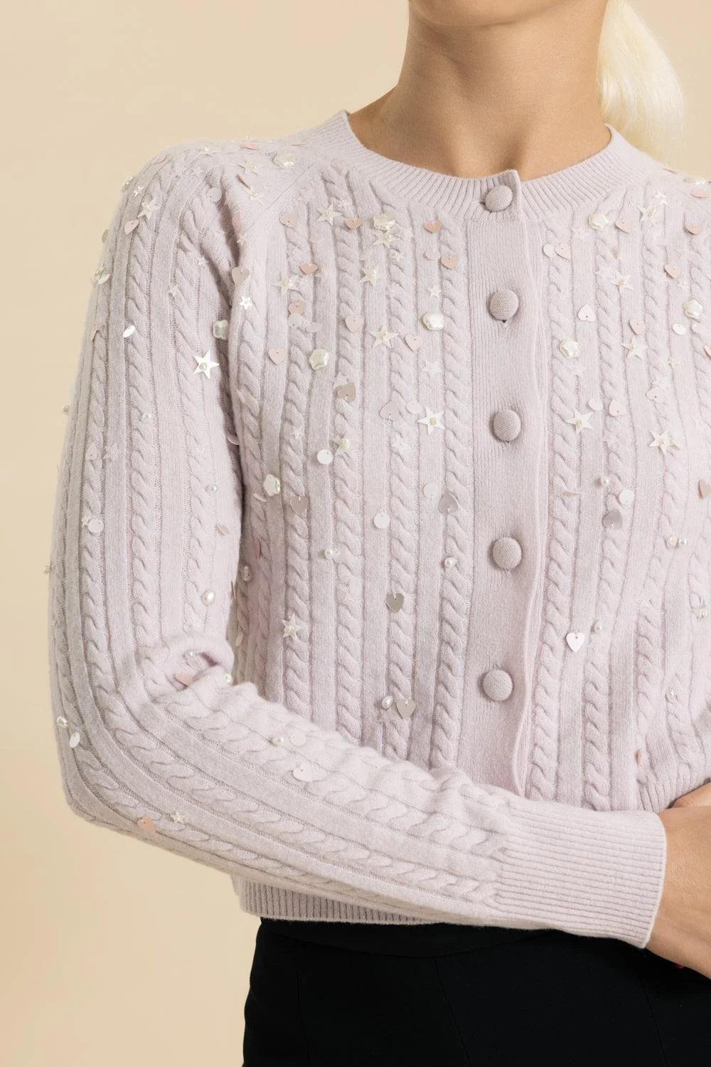 Gilberte Embroidered Cardigan - Image 3