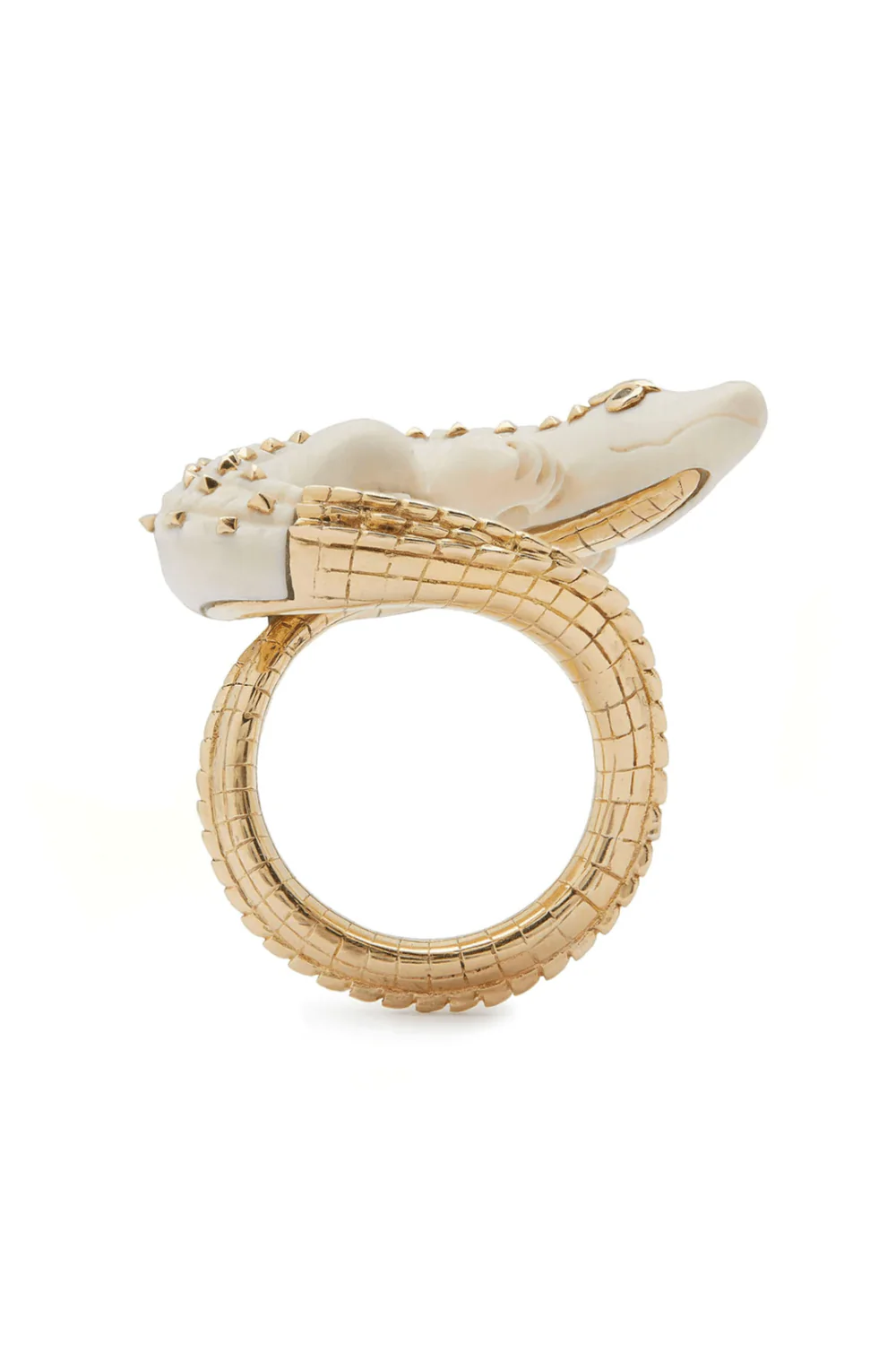 Mammoth Alligator Twist Ring - Image 6
