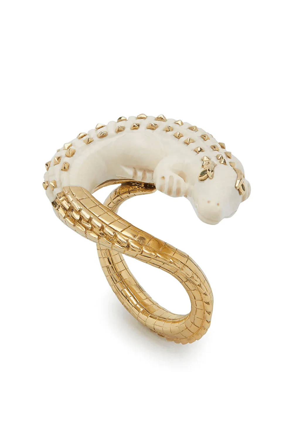 Mammoth Alligator Twist Ring - Image 7