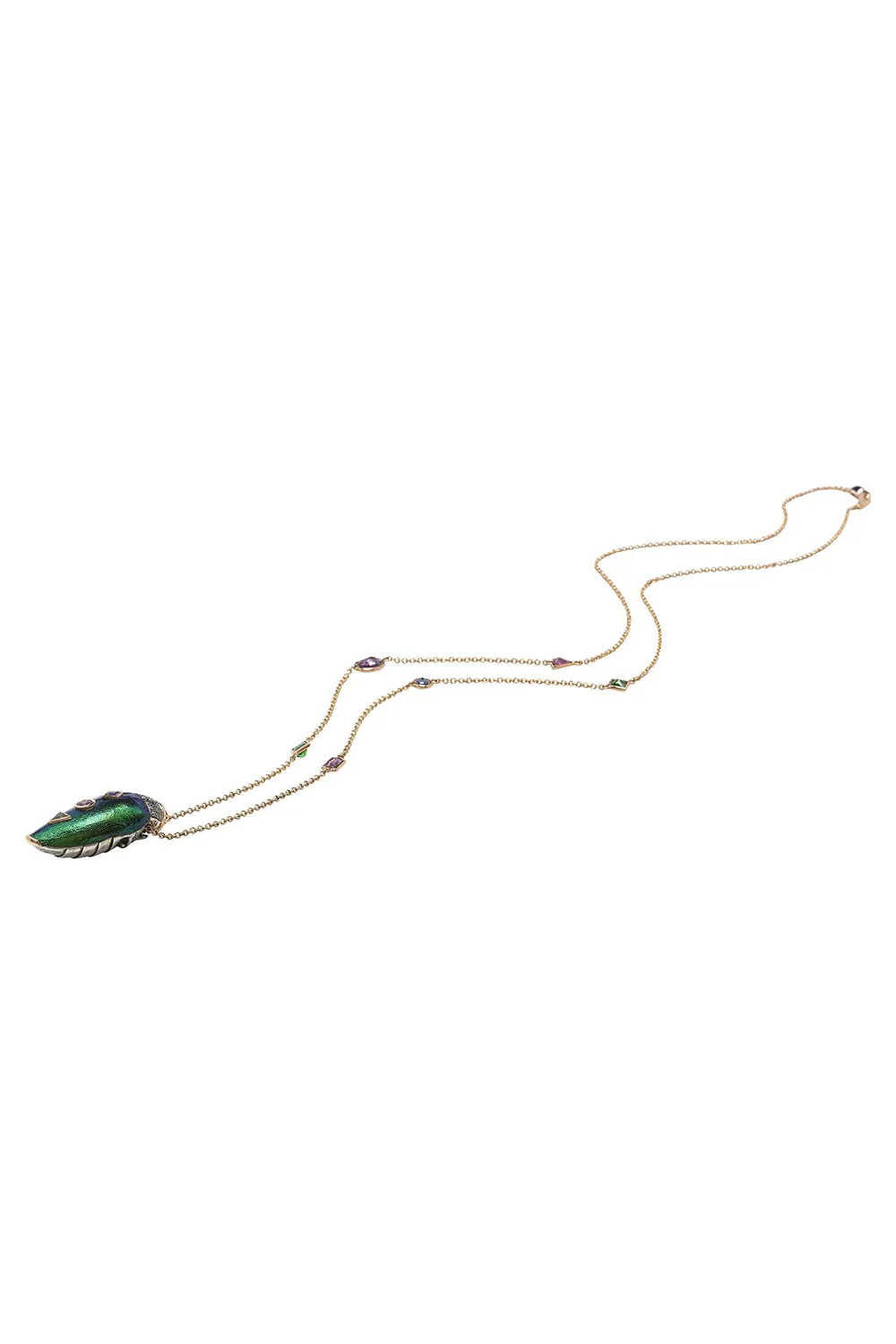 Scarab Pop Art Necklace - Image 6