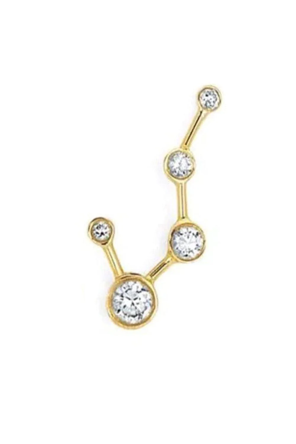 Big Dipper Diamond Constellation Stud - Image 3