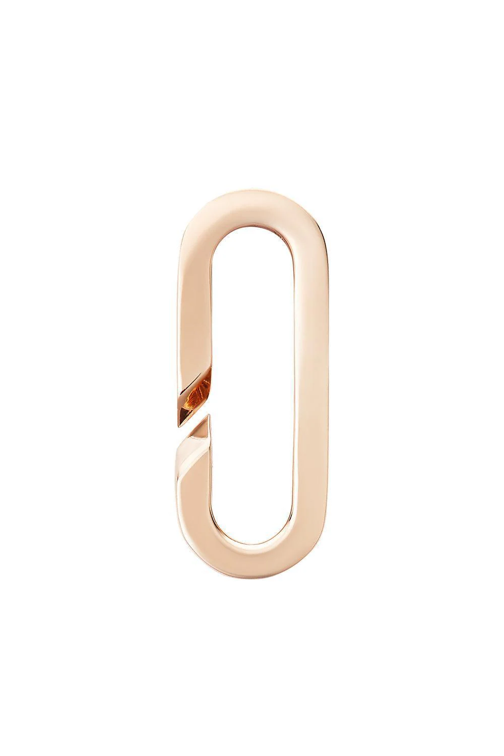 Small Open Link Paperclip Pendant