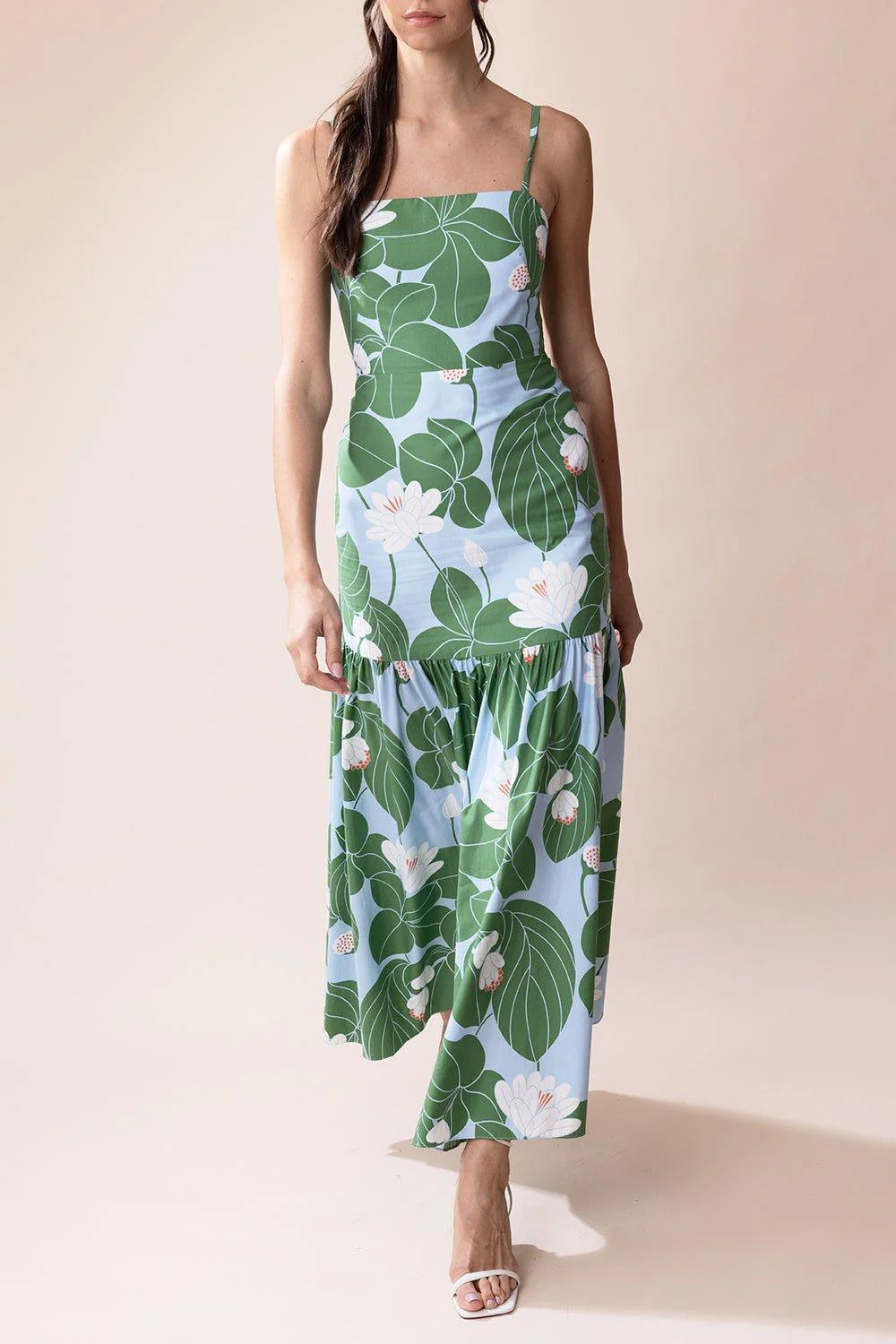 Cordelia Dress - Waterlily Green - Image 4