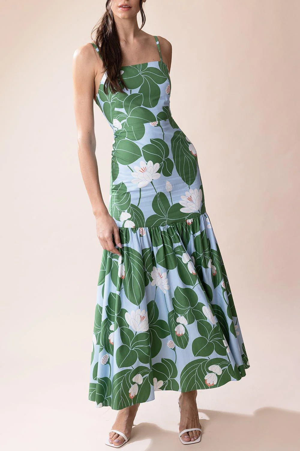 Cordelia Dress - Waterlily Green - Image 6