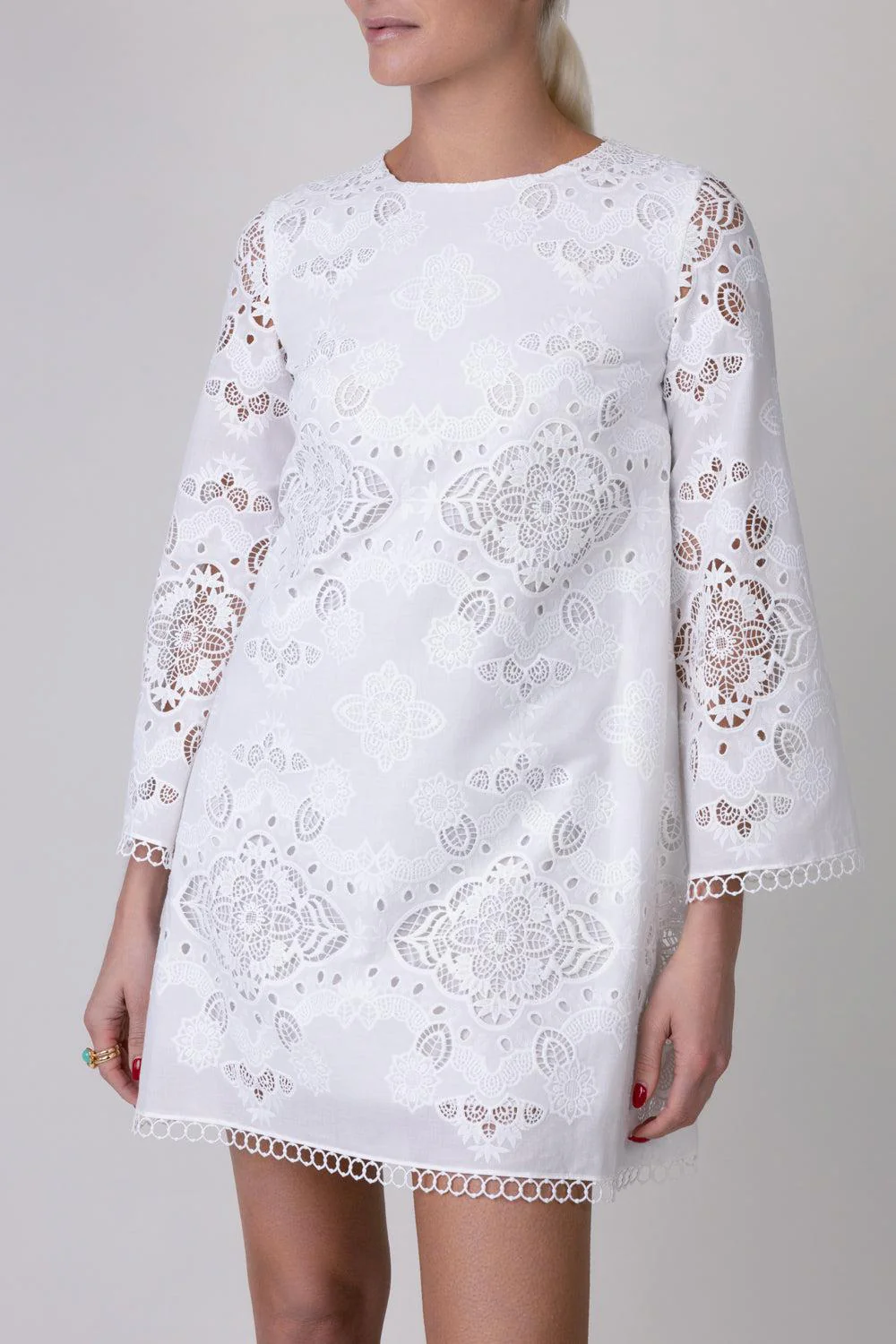 Stevie Dress - Ivory - Image 3