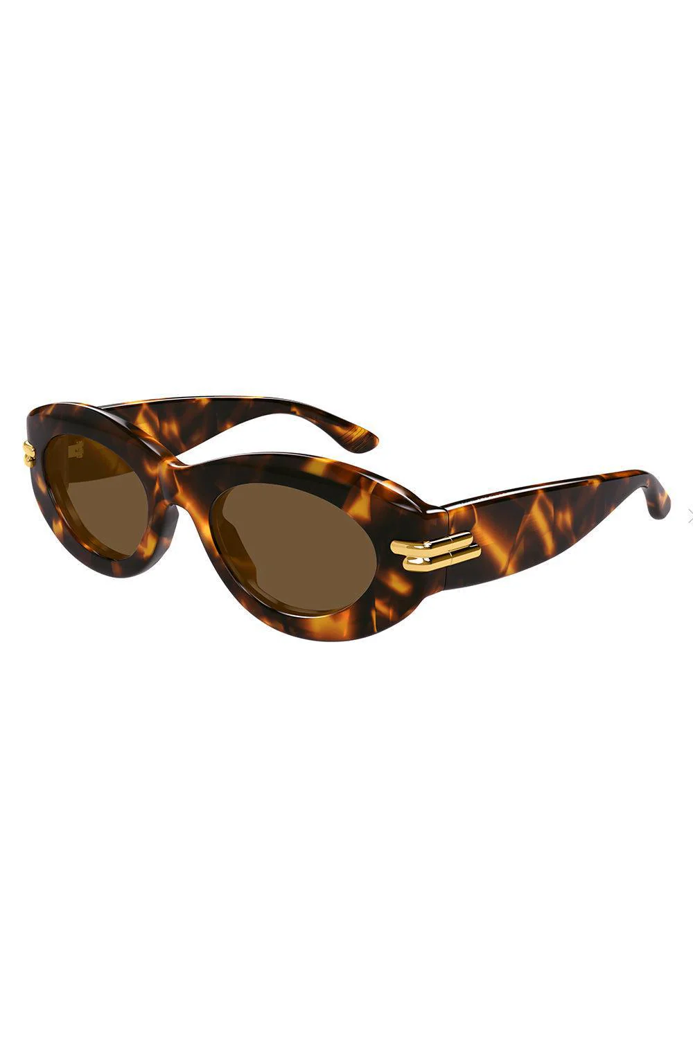 Oval Sunglasses - Havana Brown - Image 3