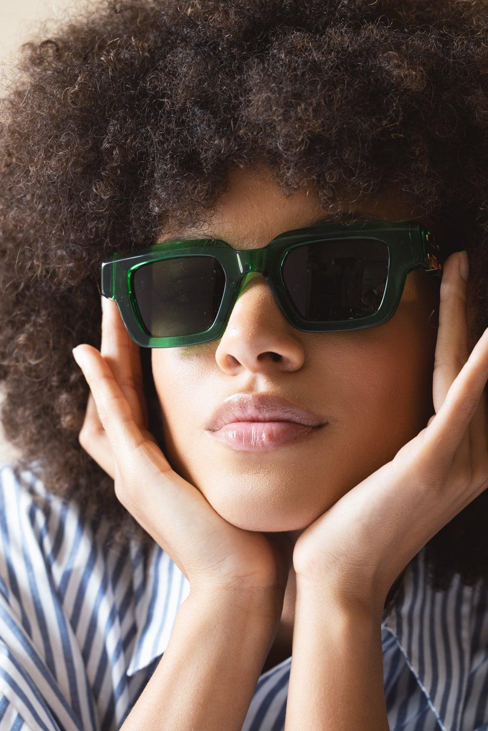 Unapologetic Sunglasses - Green - Image 4
