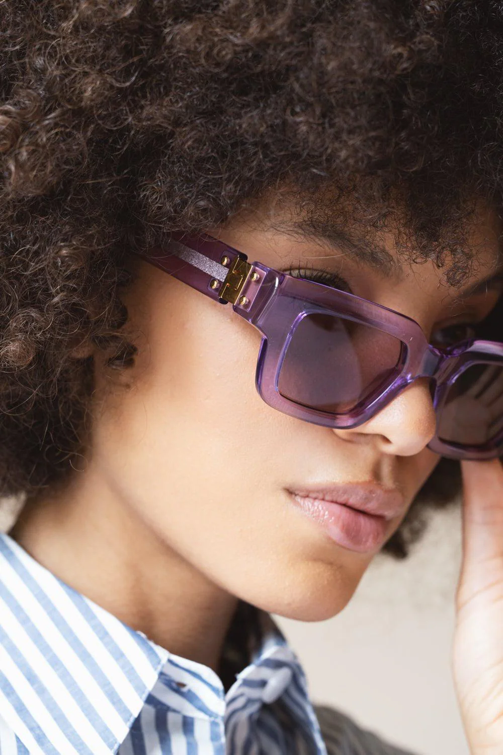 Unapologetic Sunglasses - Violet - Image 4