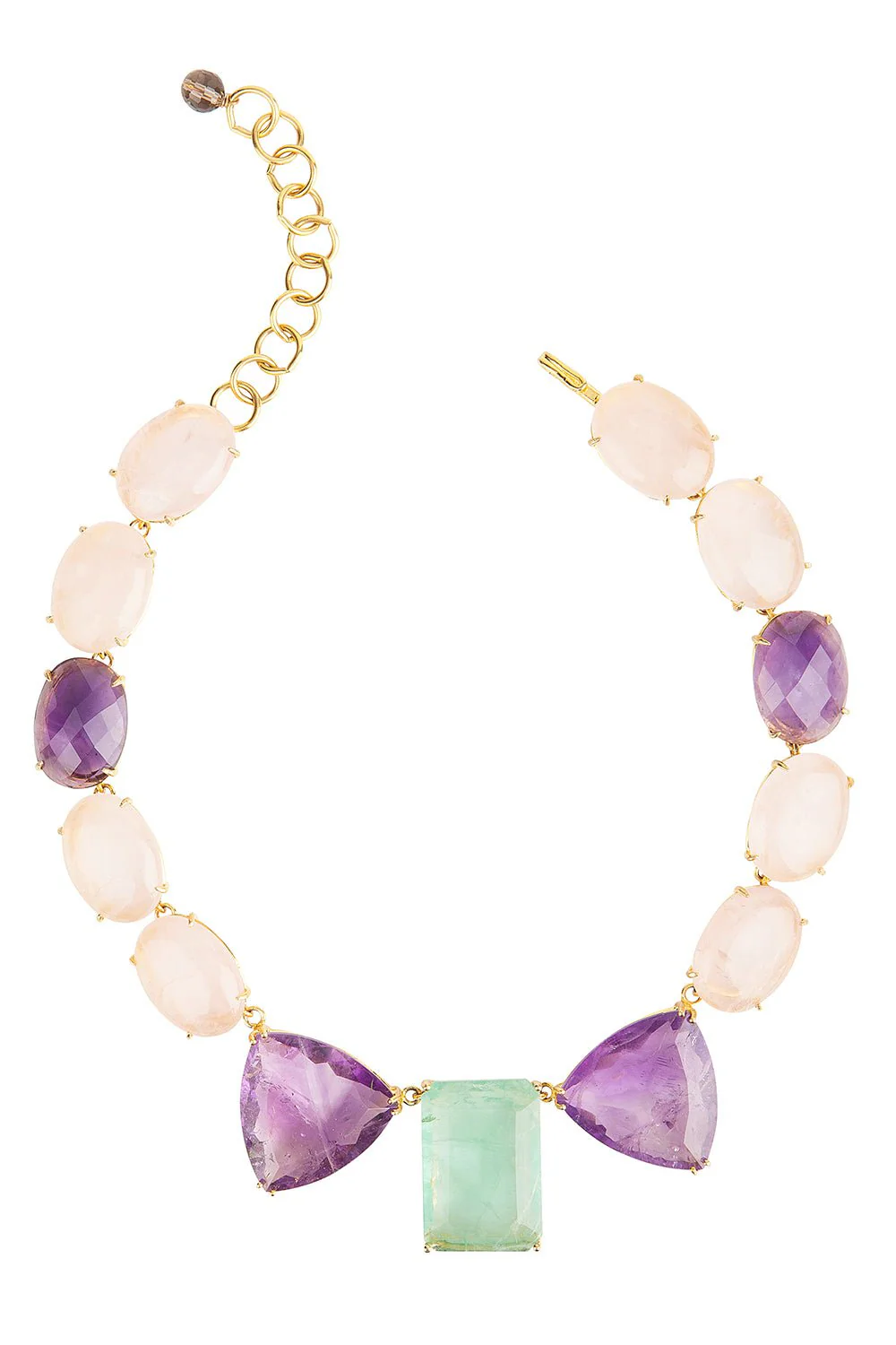 Amethyst Fluorite Necklace