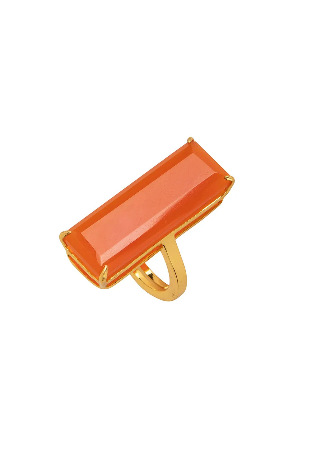 Carnelian Lucille Ring
