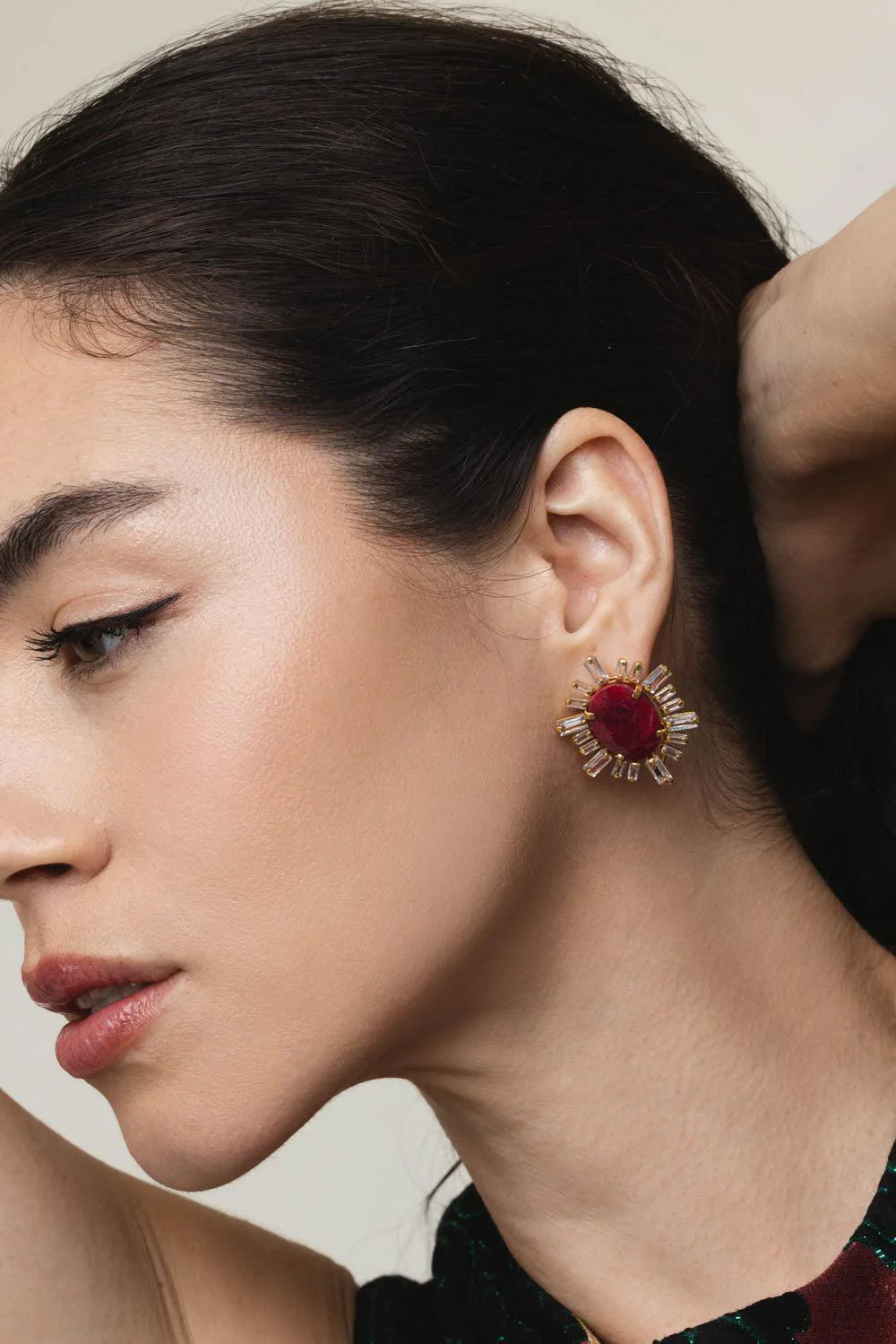 Corrundum Cz Earrings - Image 4