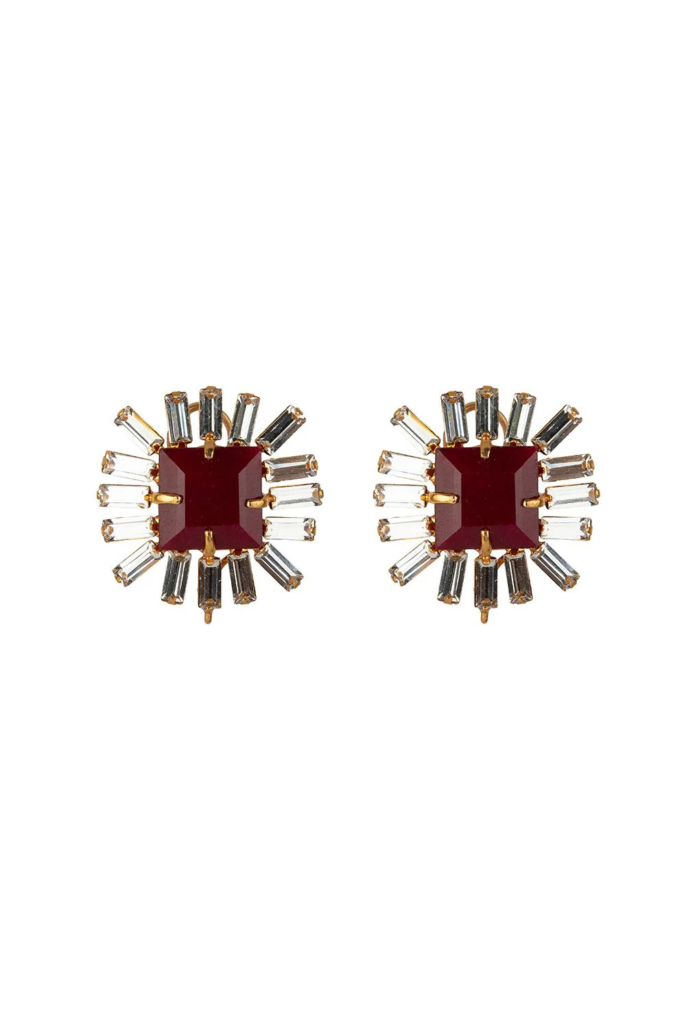 Corrundum Cz Earrings