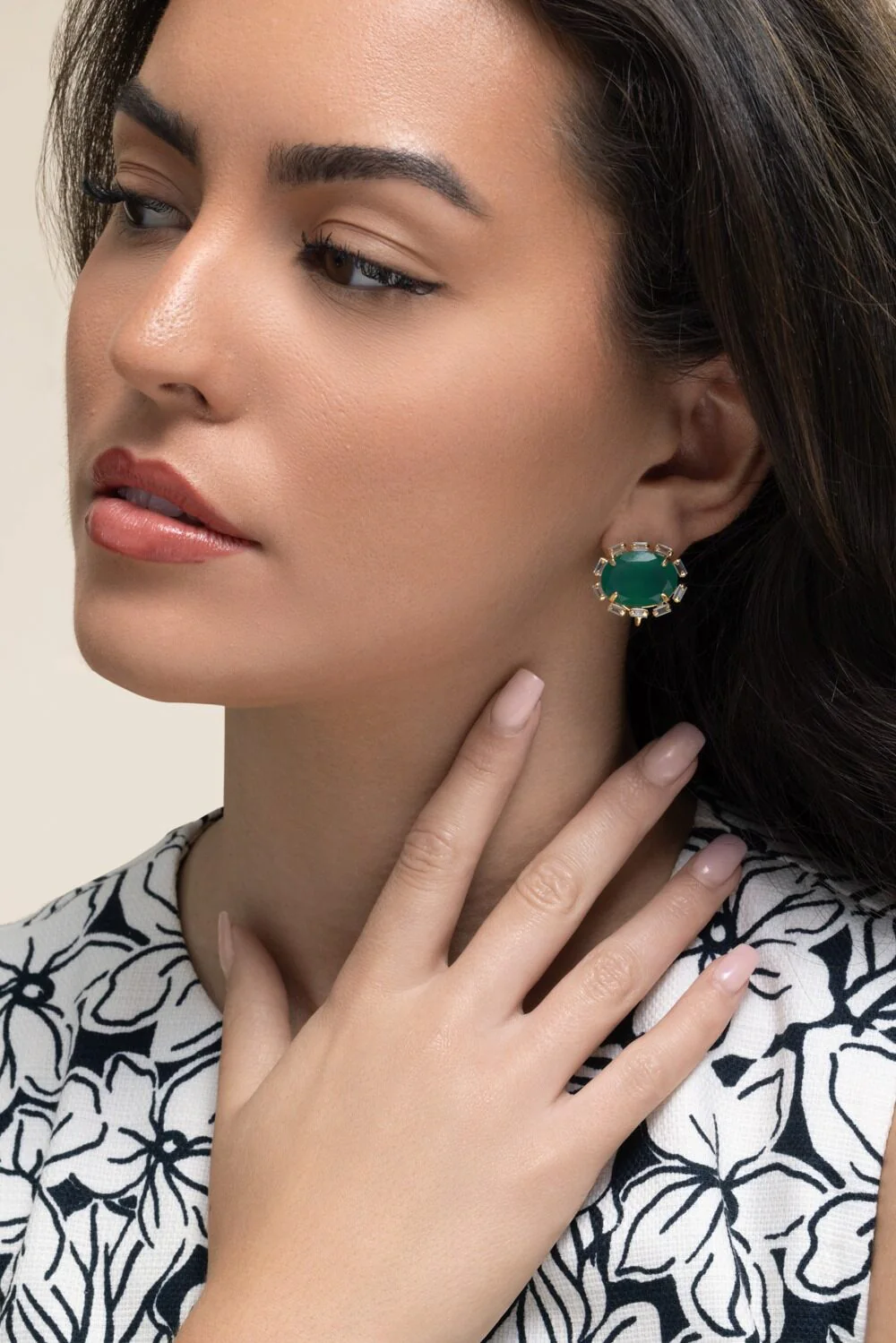 Fluorite Quartz Rhea Earrings - Image 3