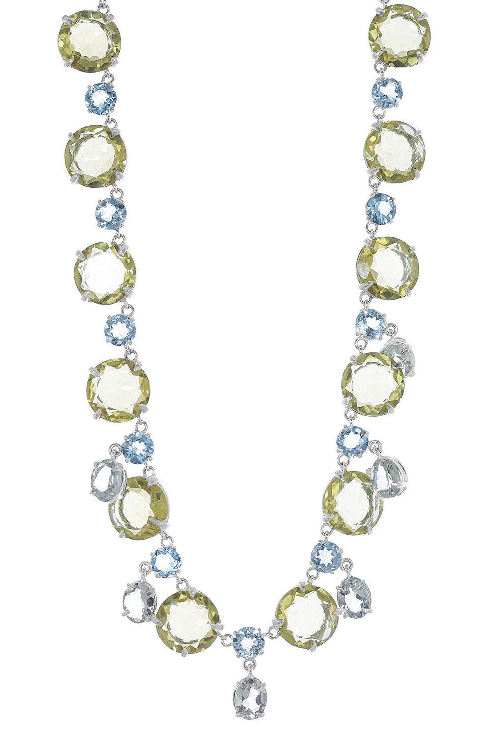 Green Amethyst Eloise Necklace