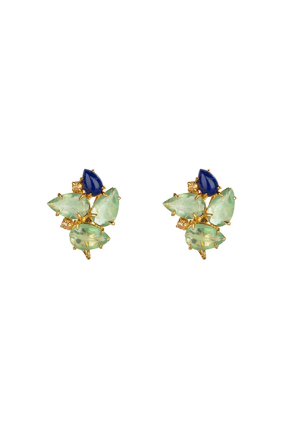 Lapis Fluorite Earrings - Image 3