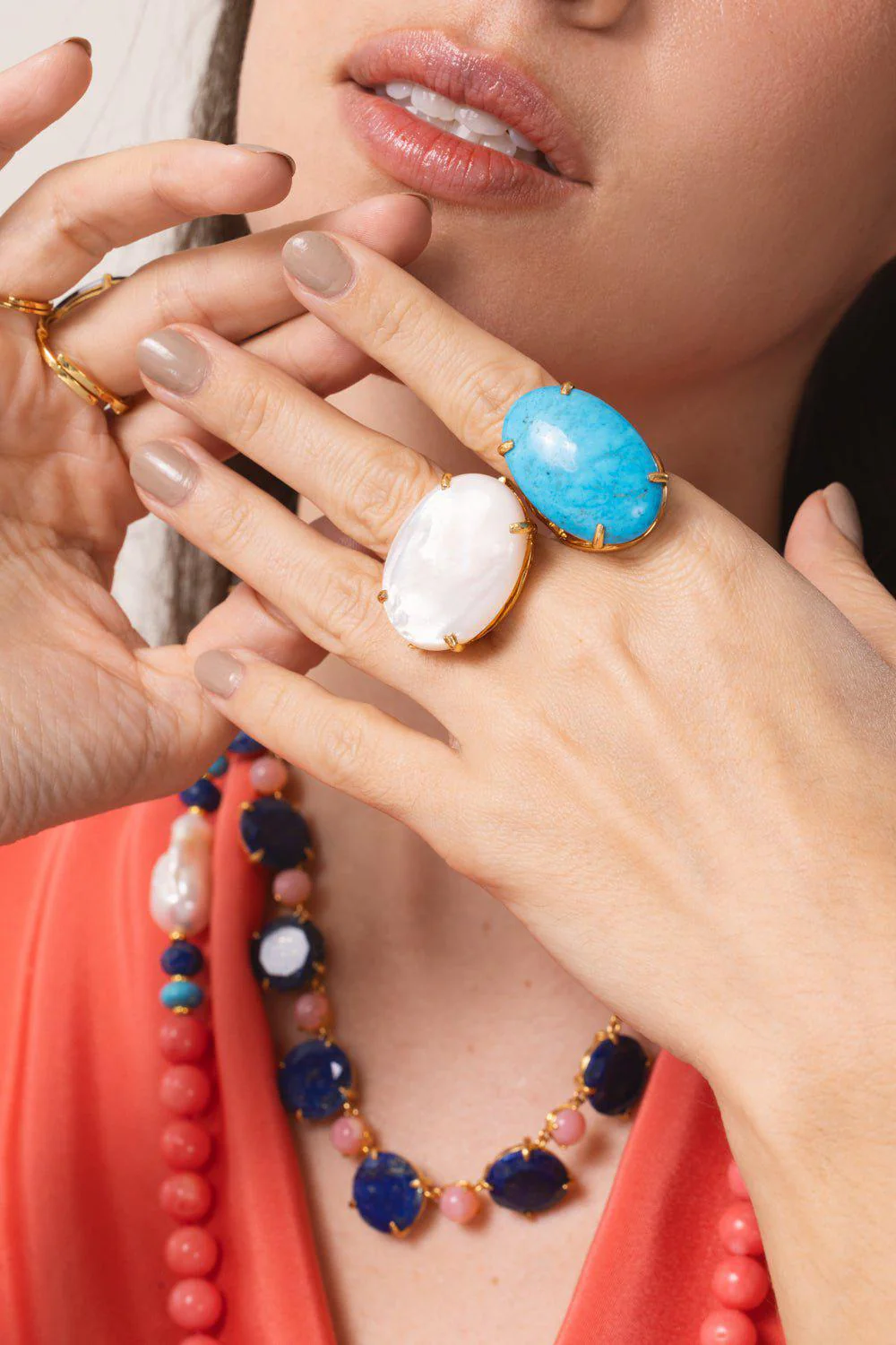 Pearl Barbara Ring - Image 2