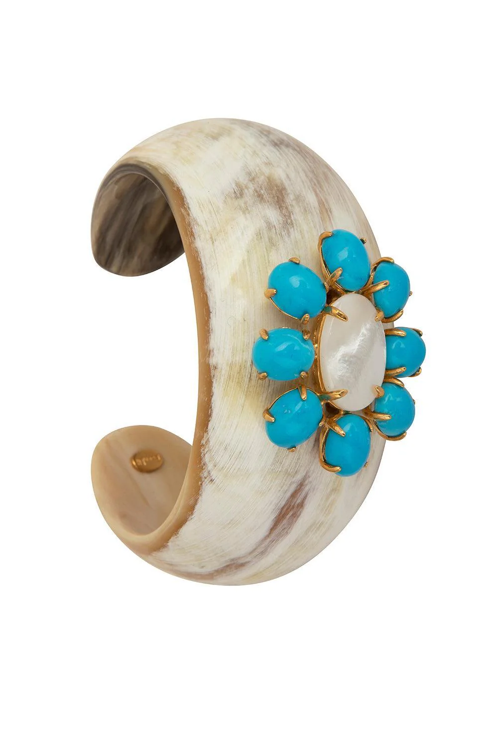 Pearl Turquoise Carmen Cuff Bracelet