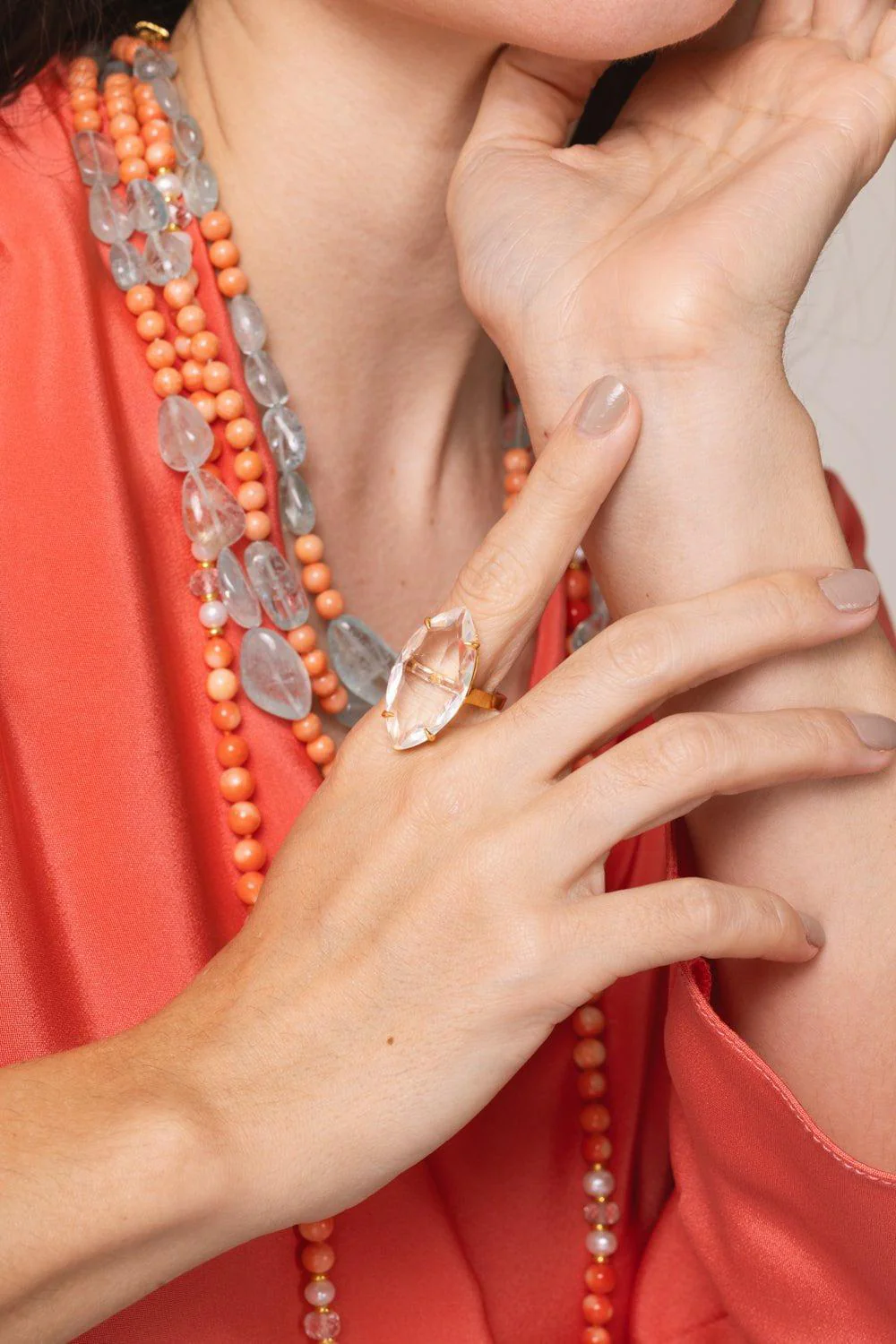 Quartz Antoinette Ring - Image 3