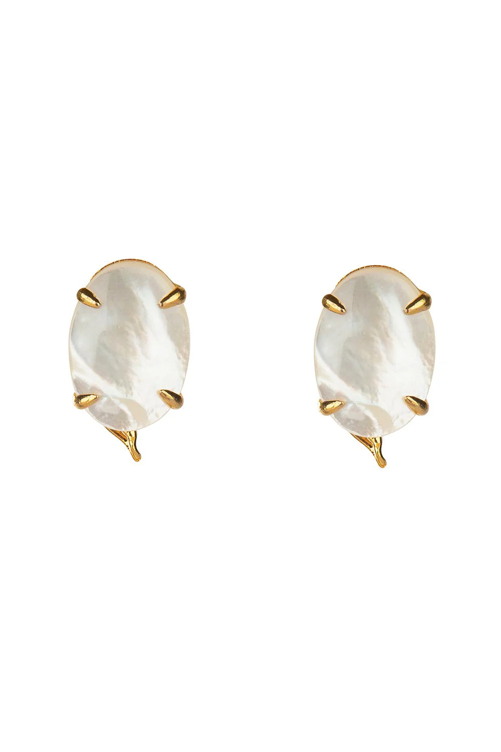 Quartz Pearl Three Drop Earrings - Image 5