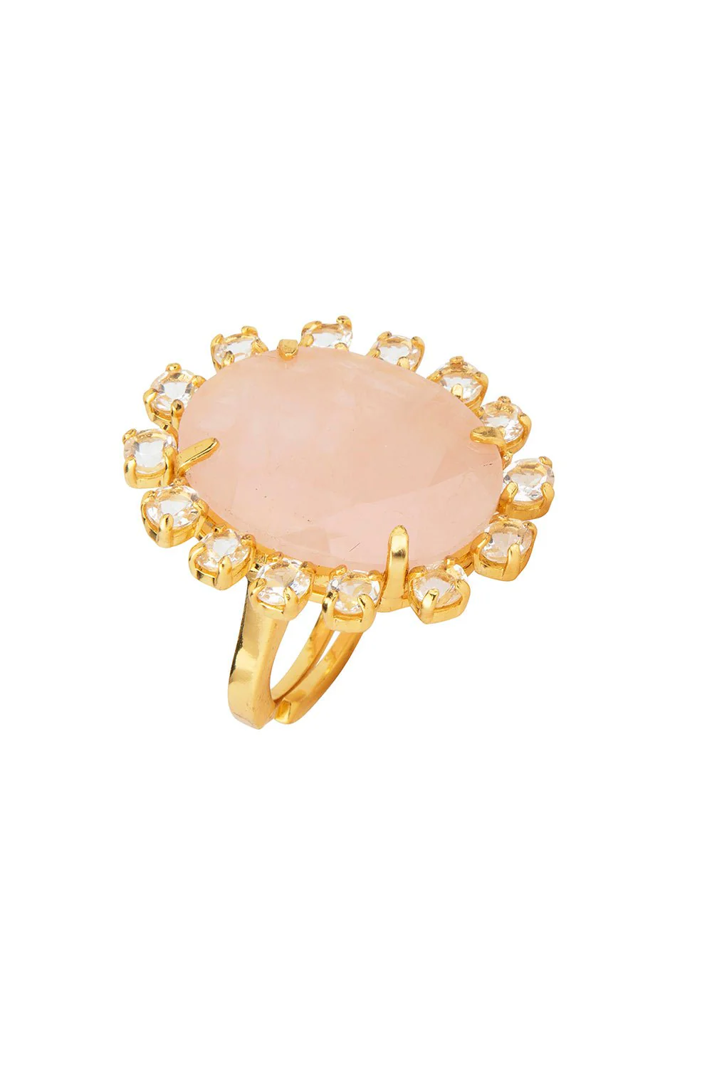 Rose Quartz Adelaide Ring