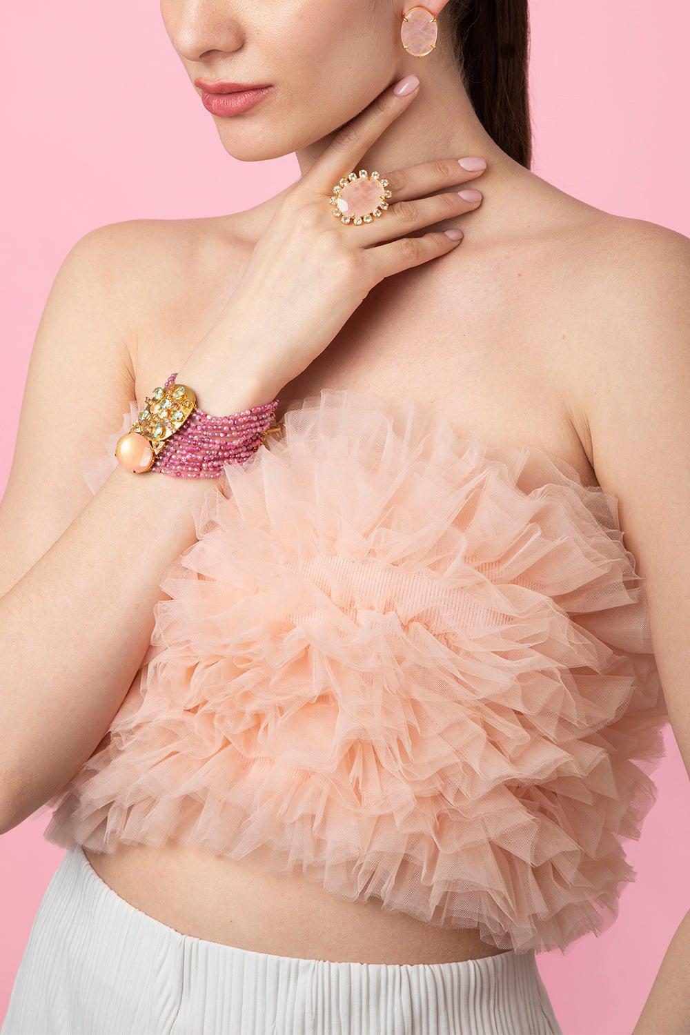 Rose Quartz Adelaide Ring - Image 2
