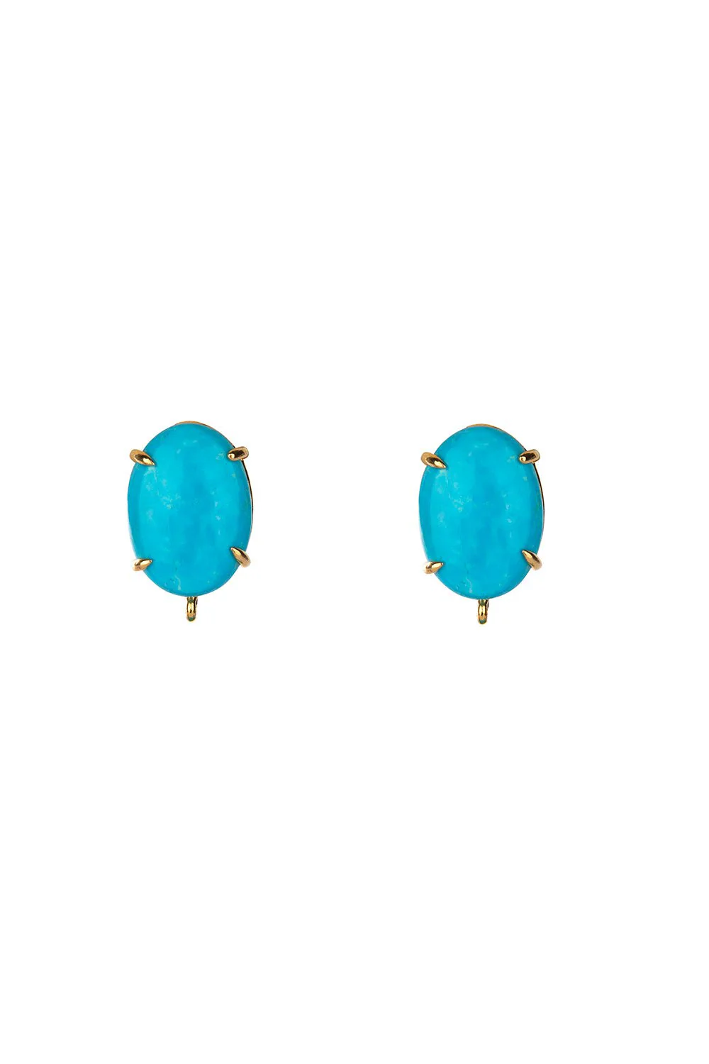 Turquoise Drop Earrings - Image 3
